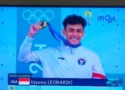Veddric Persembahkan Medali Emas di Speed Panjat Tebing Olimpiade Paris 2024