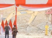 Ma’ruf Amin Lakukan Peletakan Batu Pertama Proyek Istana Wapres di IKN