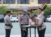 Serah Terima Jabatan Kapolsekta Banjarmasin Selatan dan Kabag Ren Kapolresta Banjarmasin