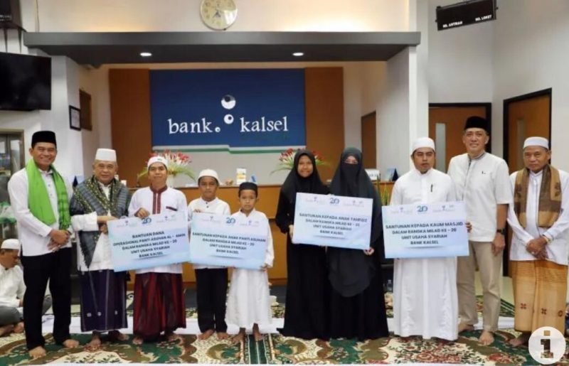 Bank Kalsel Salurkan Santunan ke Tahfidz dan Kaum Masjid 1 IMG 20240830 WA0006 e1724986782393