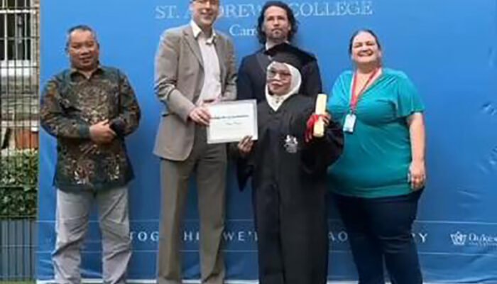 Lulus di St Andrews College Cambridge, Legislator Balangan Beri Apresiasi