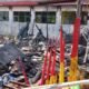 Kebakaran di Lingkungan SDN Kebun Bunga 9