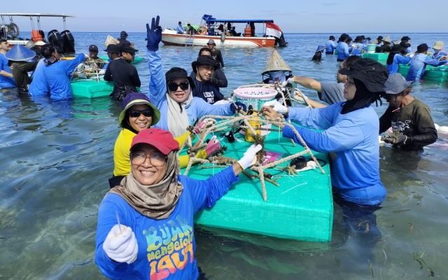 Dislutkan Kalteng Ikuti Bimtek Restorasi Terumbu Karang