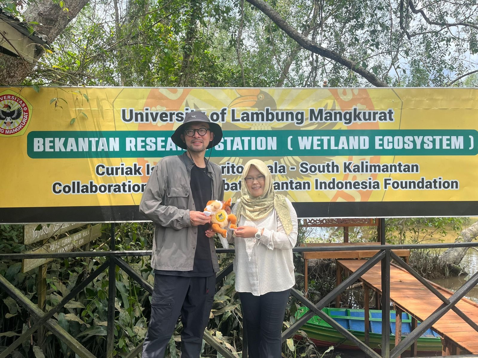 Prof Ikki Matsuda Peneliti Bekantan dari Jepang Kagumi Stasiun Riset Bekantan Pulau Curiak 1 IMG 20240909 WA0001