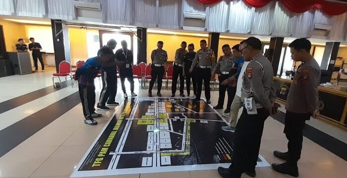 Karnaval Harjad Ke 498 Banjarmasin, Sat Lantas Lakukan Rekayasa Lalu Lintas