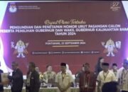 Ini Nomor Urut Tiga Pasang Cagub - Cawagub Kalbar 33 Ini Nomor Urut Tiga Pasang Cagub – Cawagub Kalbar