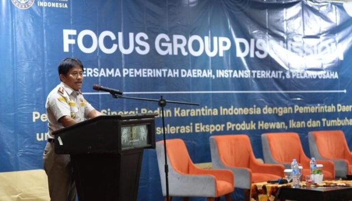 Barantin Dorong Sinergi dengan Pemda untuk Percepat Ekspor Produk Hewan, Ikan, dan Tumbuhan