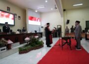 Pjs Bupati HST Hadiri Pelantikan Pimpinan DPRD