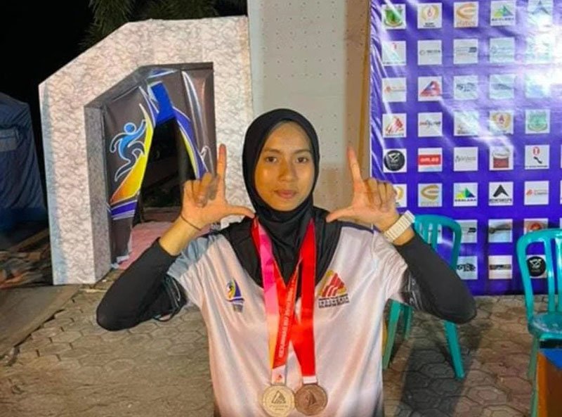 Syifa Nur Azizah, Harumkan Banua 1 1 15 klm atlet