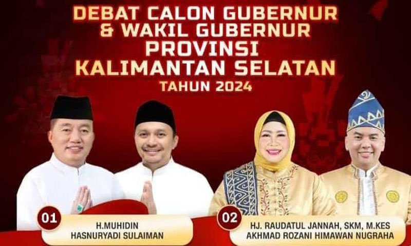 Terungkap, Perumus di Debat Perdana Pilgub Kalsel 1 1 5 klm 8 cm debat