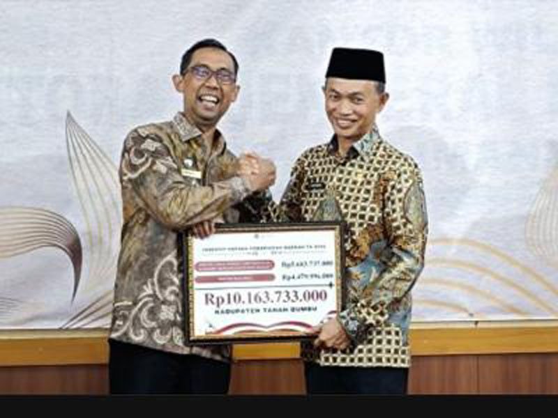 Pemkab Tanbu Terima Insentif Fiskal Kinerja Sebesar 10,163 Milyar Lebih 1 Hal 12 Tanbu 35 klm 7
