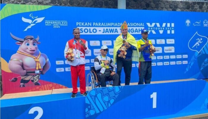 Kontingen Kalsel Cabang Atletik Sumbang 6 Medali di Peparnas XVII