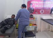 Donor Darah Serentak Memperingati HUT Humas Polri ke-73
