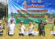 Hamida Panen Raya di Lokbatu Haruai