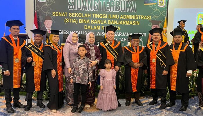 Pemprov Kalsel Minta Lulusan STIA Bina Banua Dukung Pembangunan Daerah