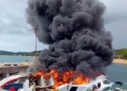 Kapal Rombongan Calon Gubernur Maluku Utara Terbakar, Lima Orang Tewas 14 Kapal Rombongan Calon Gubernur Maluku Utara Terbakar, Lima Orang Tewas