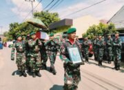 Kasdim 1002/HST Pimpin Upacara Pemakaman Militer 24 Kasdim 1002/HST Pimpin Upacara Pemakaman Militer