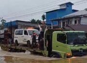 Banjir di Sosok, Jalur darat Pontianak-Sanggau Terputus 26 Banjir di Sosok, Jalur darat Pontianak-Sanggau Terputus