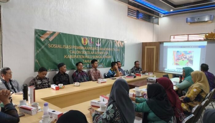 Pemkab HST Bina 45 Sekolah Adiwiyata