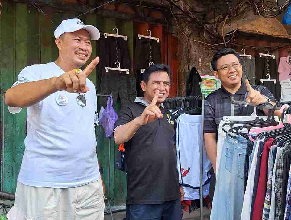 Sapa Warga Pasar Baru dan Pagi, Arifin - Akbari Janjikan Penataan Tanpa Hilangkan Kesan Otentik 1 IMG 20241006 210220 11zon