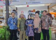 Pesona Sasirangan Bordir Banjarbaru Memikat Pengunjung di Peluncuran CoE South Kalimantan 2025