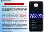 Waspada, Penipuan Mengatasnamakan Pj Bupati HSS 27 Waspada, Penipuan Mengatasnamakan Pj Bupati HSS