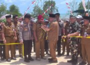 Jembatan SJA di kecamatan Pulau Laut Selatan Diresmikan