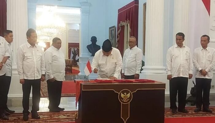 Presiden Prabowo Tandatangani PP Penghapusan Piutang UMKM