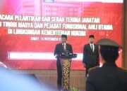 Dukung Penuh Asta Cita, Menteri Hukum Lantik 11 Pimpinan Baru, Kemenkumham Kalsel Siap Lakasanakan Tusi 26 Dukung Penuh Asta Cita, Menteri Hukum Lantik 11 Pimpinan Baru, Kemenkumham Kalsel Siap Lakasanakan Tusi