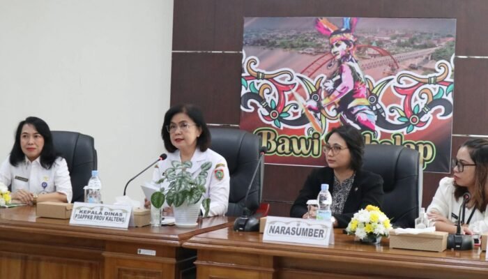 DP3APPKB Kalteng Koordinasi Lintas Sektor Cegah Kekerasan Terhadap Anak