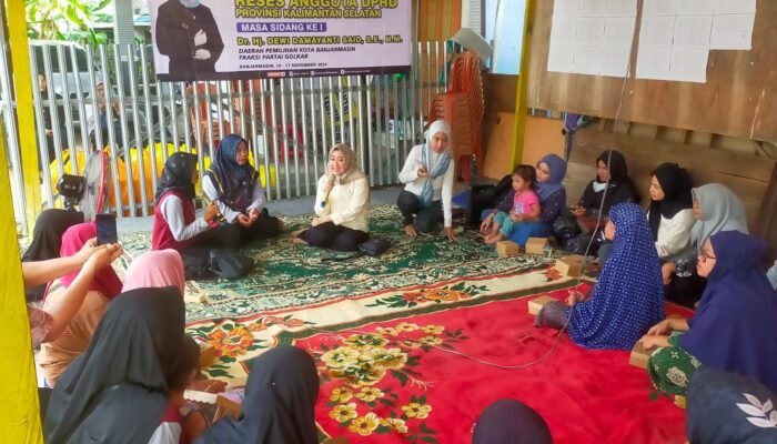 Dewi Damayanti Said Lakukan Reses ke Kelompok Tani Hidroponik Perempuan RT 4 Sungai Lulut Banjarmasin 3 IMG 20241117 WA0019