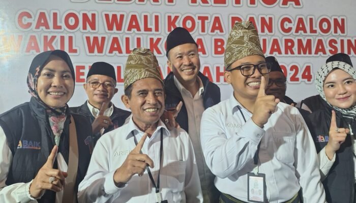 Debat Ketiga Calon Walikota Banjarmasin, Arifin – Akbari Soroti Program Progresif dan Pemberdayaan Masyarakat