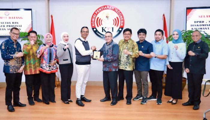Datangi KPI Pusat, Komisi I DPRD Kalsel Carikan Solusi Permasalahan Kepengurusan KPID Kalsel