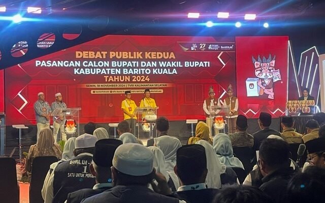KPU Batola Gelar Debat Pamungkas Calon Bupati dan Wakil Bupati