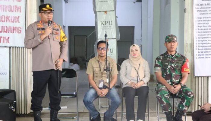 KPU HST Apresiasi Dukungan TNI-Polri di Pilkada