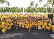 Gelar Serentak se-Indonesia, Golkar Banjarmasin Catatkan 1.700 Peserta Senam 23 Gelar Serentak se-Indonesia, Golkar Banjarmasin Catatkan 1.700 Peserta Senam