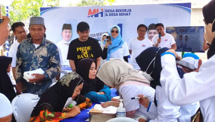 MH Care Desa Bekerja & Desa Sehat Disambut Antusias Warga Puntik Tengah