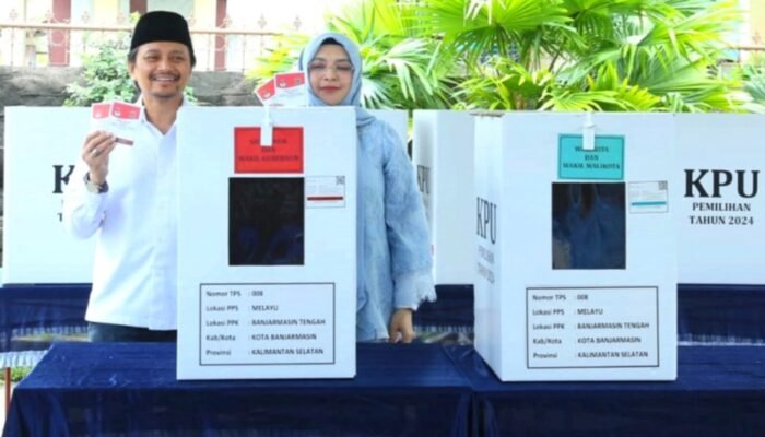 Gunakan Hak Pilih di TPS 08 Kelurahan Melayu, Hasnuryadi : Apapun Takdir Allah itu yang Terbaik