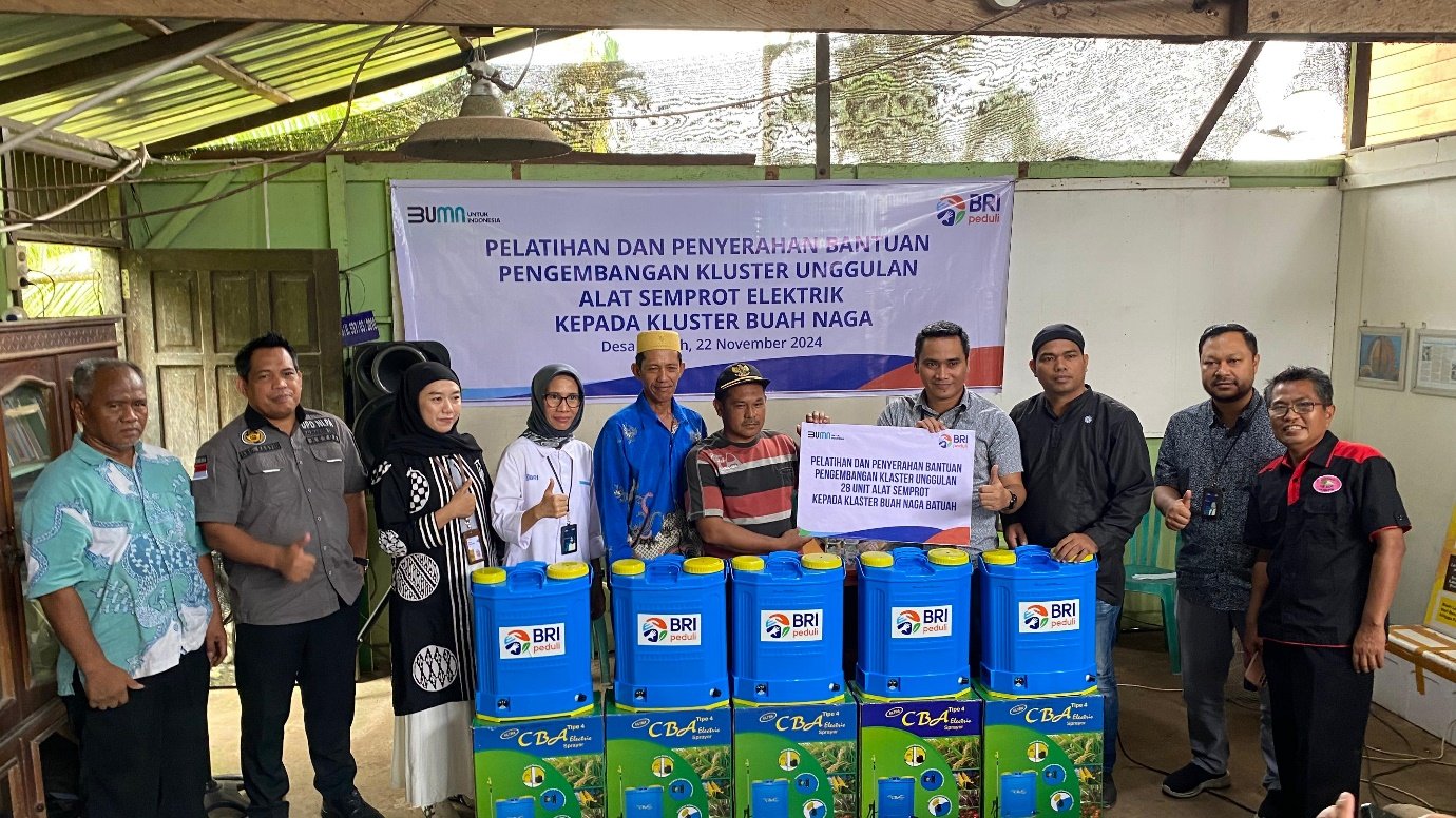 Bentuk Nyata Pemberdayaan BRI KC Tenggarong kepada Petani Buah Naga Desa Batuah 1 IMG 202411327 211731786