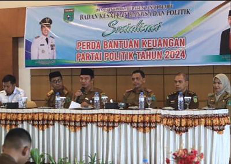 Kesbangpol Sosialisasikan Bantuan Keuangan Ke Partai Politik 1 Hal 12 Tanbu 35 klm