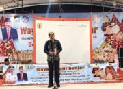Ratusan Warga Saksikan Wayang Kulit Banjar di Pelaihari