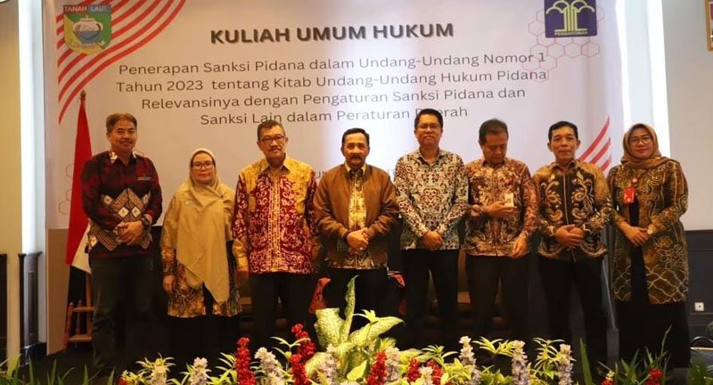 Pemkab Tala Laksanakan Kuliah Umum Penerapan Sanksi Pidana 1 Hal 2 Tala 3 klm 8