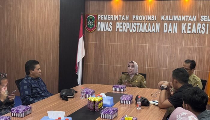 Anggota DPRD HSU Sangat Kagum dengan Inovasi di Dispersip Kalsel
