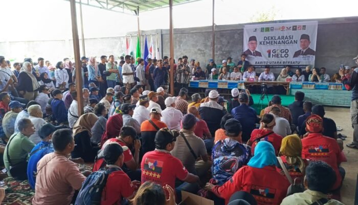 Menang Tipis 8 Suara, Gogo-Helo Deklarasikan Kemenangan di Barito Utara