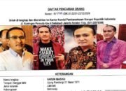 Tampil Empat Foto dan Terbitkan DPO Terbaru Buat Harun Masiku
