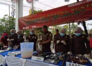 Kajari Banjarmasin Musnahkan Barang Bukti yang Inkrah