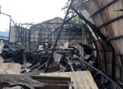 Gudang Kosong Diduga Sengaja Dibakar