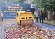 Jutaan Rokok dan Jutaan Miras Dimusnahkan oleh Bea Cukai