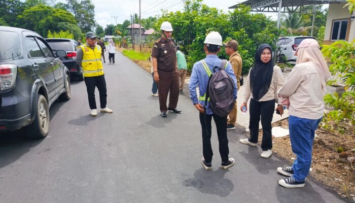Kajari HST Monitoring Lima Paket Proyek PUPR