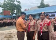 Bangkitkan Semangat, Dandim 1002/HST Lantik Pramuka Penggalang VII 8 Bangkitkan Semangat, Dandim 1002/HST Lantik Pramuka Penggalang VII